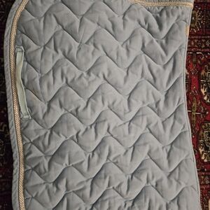 R.G. Italy Saddle Pad- Light Blue
